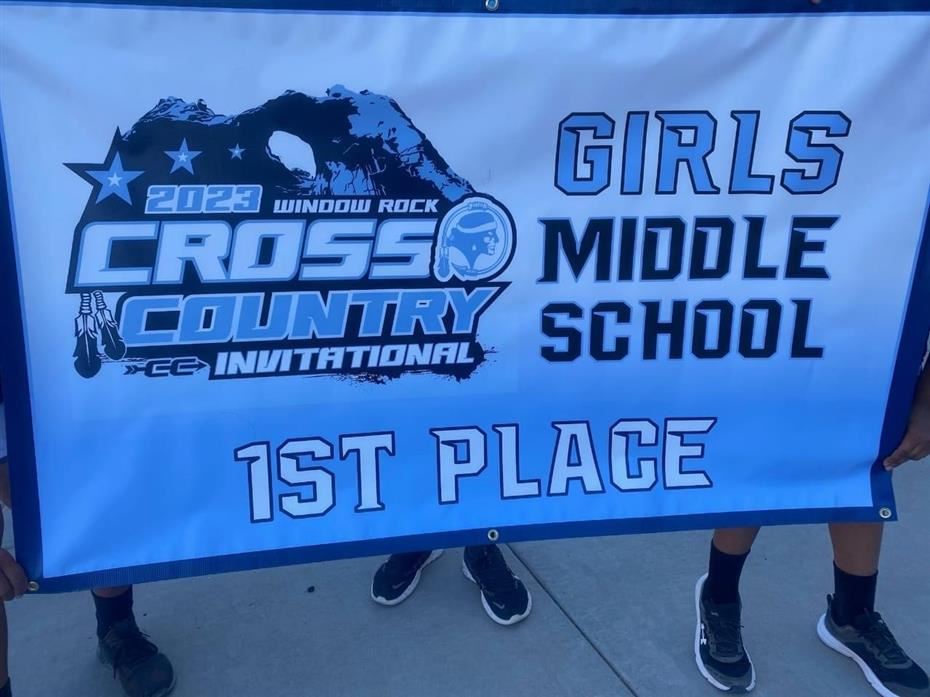 TMS Girls 1st place banner