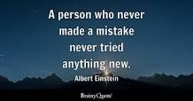 Image result for einstein "if you haven't failed, you haven't tried anything new